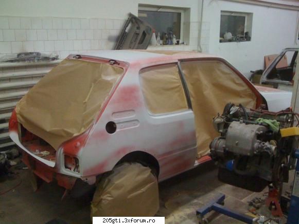 205 GTI (in lucru) - Inca o zi de lucru :) - 205