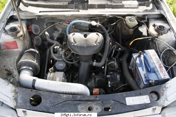 Ages along with my Peugeot 205 - momentan motorul arata asa - 205