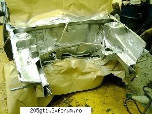 Conversie la V6 - a fost un 205 normal - Motor+cutie viteze + CHIP +electronica