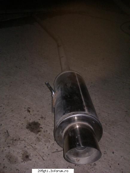 Vand dezmembrez Peugeot 205 Cti 1987 - Toba finala Magnaflow cu teava inox 50mm - 300ron - Bazar 205
