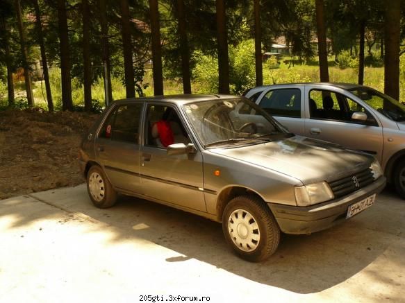 peugeot 205 gr - cam asa arata masina cand am luat-o - 205